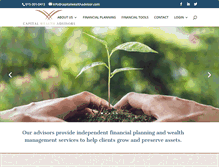 Tablet Screenshot of capitalwealthadvisor.com